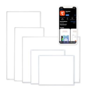 Heidenfeld Infrarot Heizung HF-HP100-2 - 10 Jahre Garantie - Mit App Steuerung - 300 - 1200 Watt - Deutsche Qualitätsmarke - TÜV GS - Heizkörper - 3 - 30 m² (HP100-2 1000 Watt)