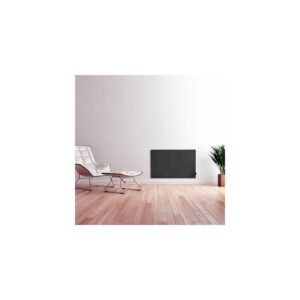 Vasner Hybrid-Infrarotheizung Konvi mit Thermostat 600 W 60 cm x 60 cm Schwarz