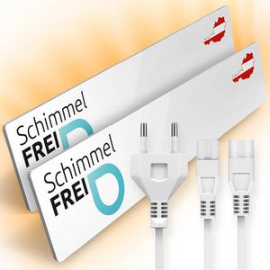 Schimmel Dry - Schimmelentferner Wand - Schimmelentferner Bad - Unsere anti Schimmel Lösung - Dauerhaft Schluss mit Schimmel ohne Schimmelspray für alle Oberflächen (Basismodul + Erweiterung)